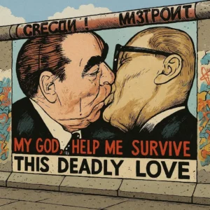 El muro de Belín simbolo de Alemania