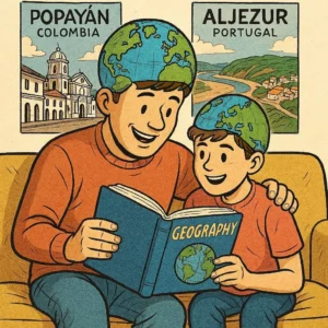 Super Geo Kid un proyecto de un Padre y un hijo