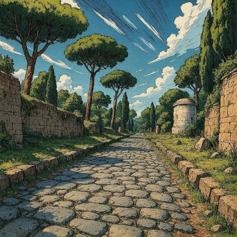 Las carreteras romanas - Italia