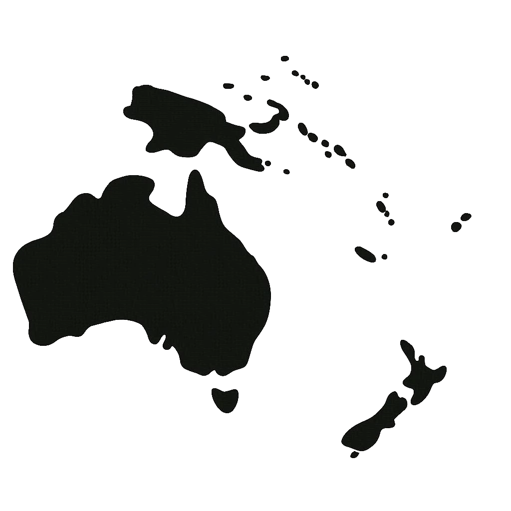Map of Oceania