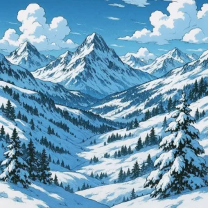 Paisaje alpino - Suiza