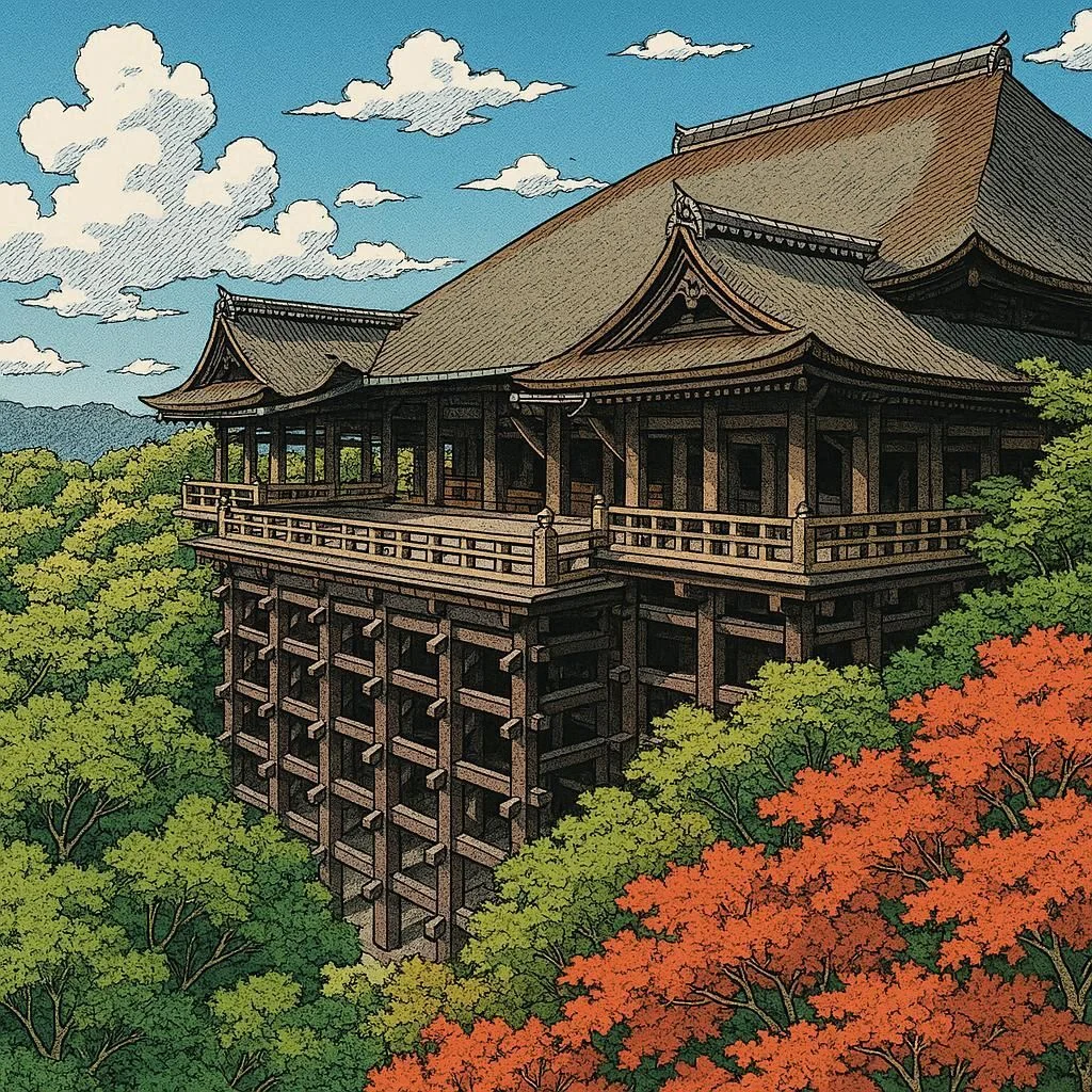 Kiyomizu-dera - Japón