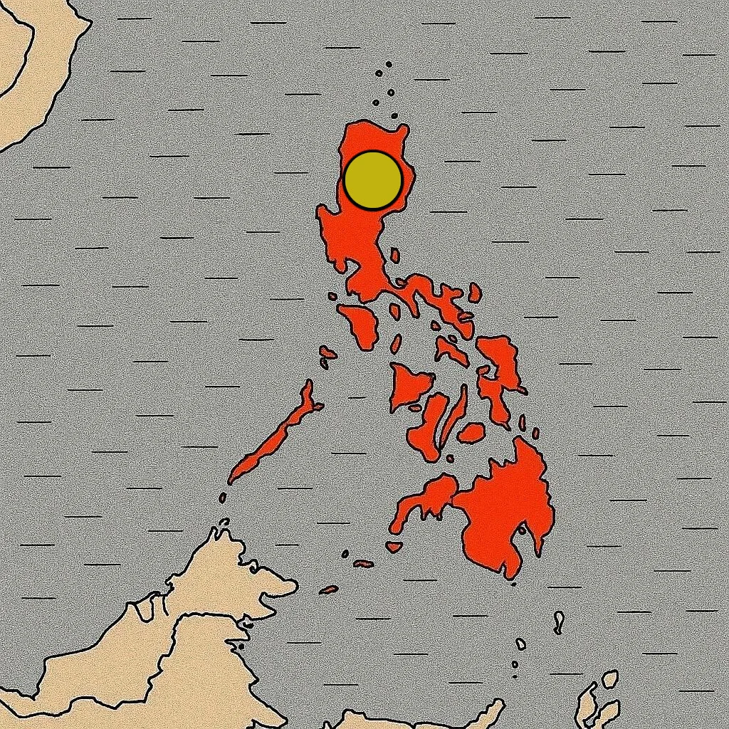 Banaue mapa - Filipinas
