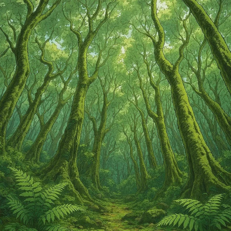 Bosque de laurisilva de Madeira - Portugal