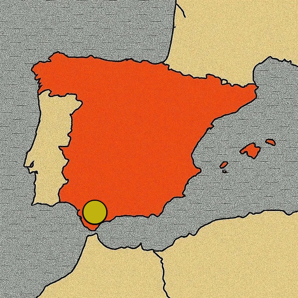 Setenil de las Bodegas mapa -España