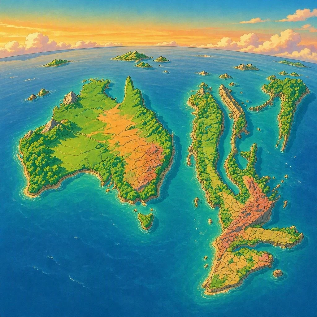 Zealandia - Nueva Zelanda